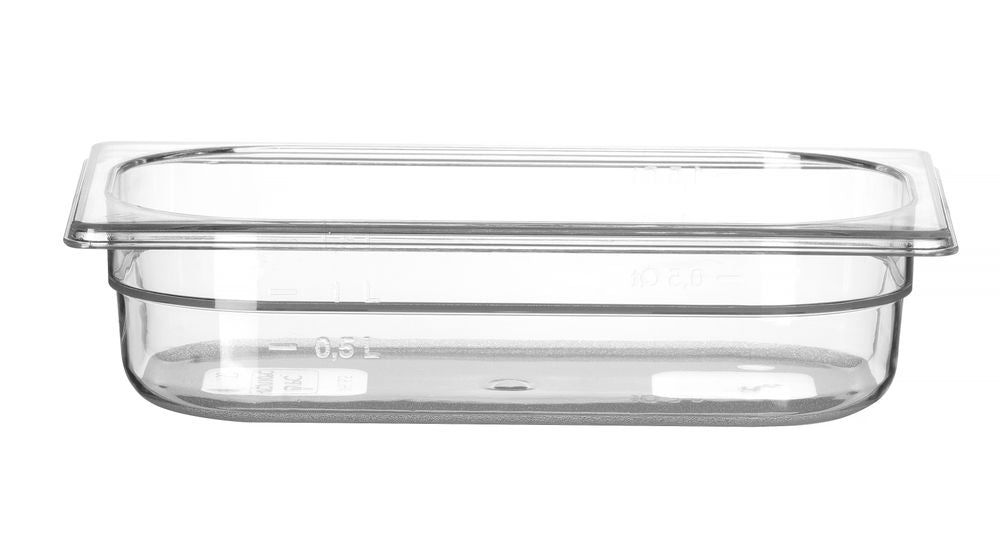 GN 1/4 contenitore COOL HENDI - lunghezza 262 × larghezza 160 × altezza 62 mm | HE882238