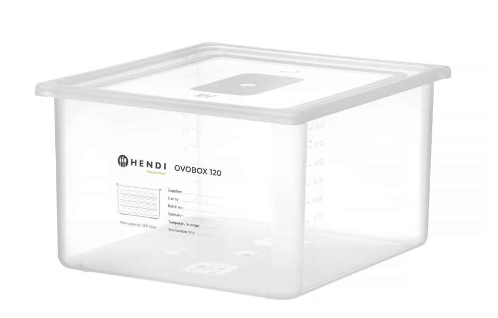 Contenitore per uova OVOBOX 120 HENDI - GN GN 2/3 | HE870785