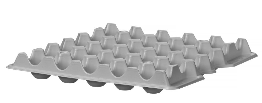Set di 4 vassoi per uova per HENDI OVOBOX 120. - lunghezza 286 × larghezza 290 × altezza 40 mm | HE870792