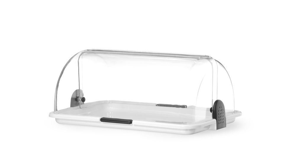 Display con coperchio a rullo HENDI - lunghezza 264 × larghezza 384 × altezza 168 mm | HE871621