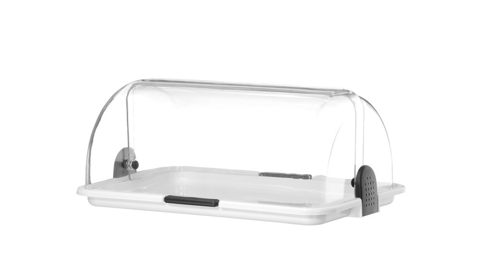 Display con coperchio a rullo HENDI - lunghezza 264 × larghezza 384 × altezza 168 mm | HE871621