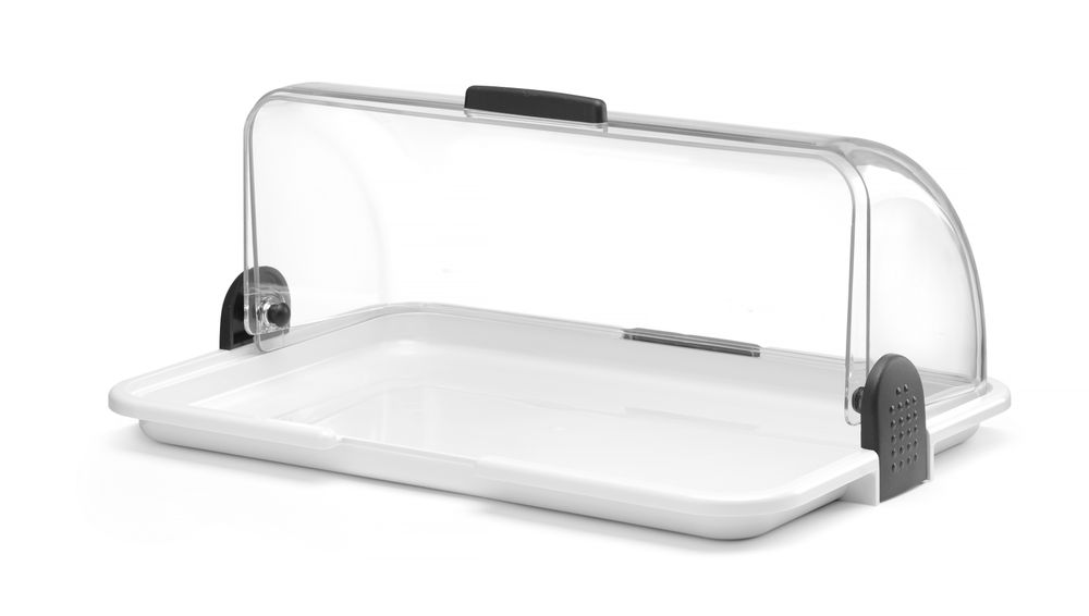 Display con coperchio a rullo HENDI - lunghezza 310 × larghezza 465 × altezza 421 mm | HE871713