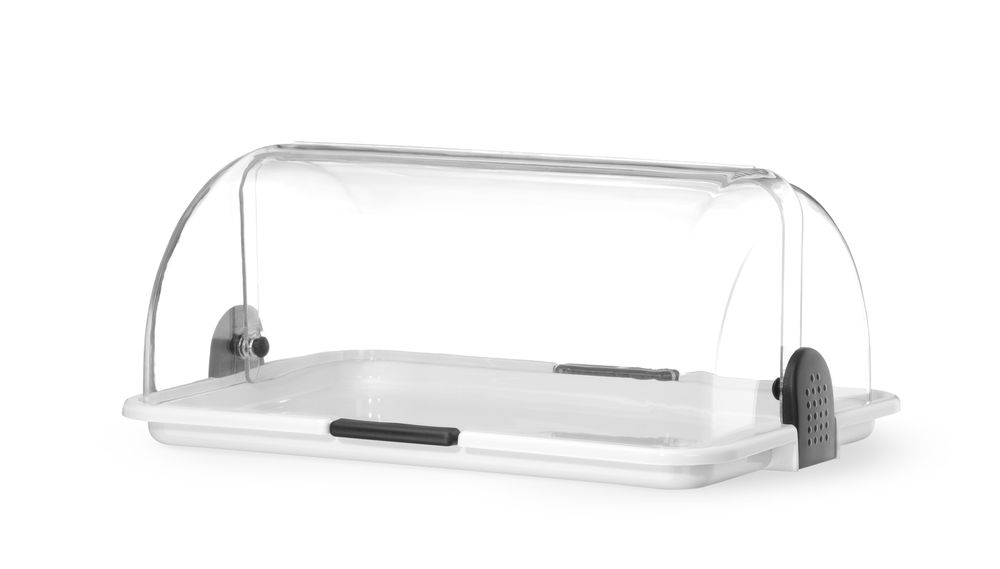Display con coperchio a rullo HENDI - lunghezza 310 × larghezza 465 × altezza 195 mm | HE871706