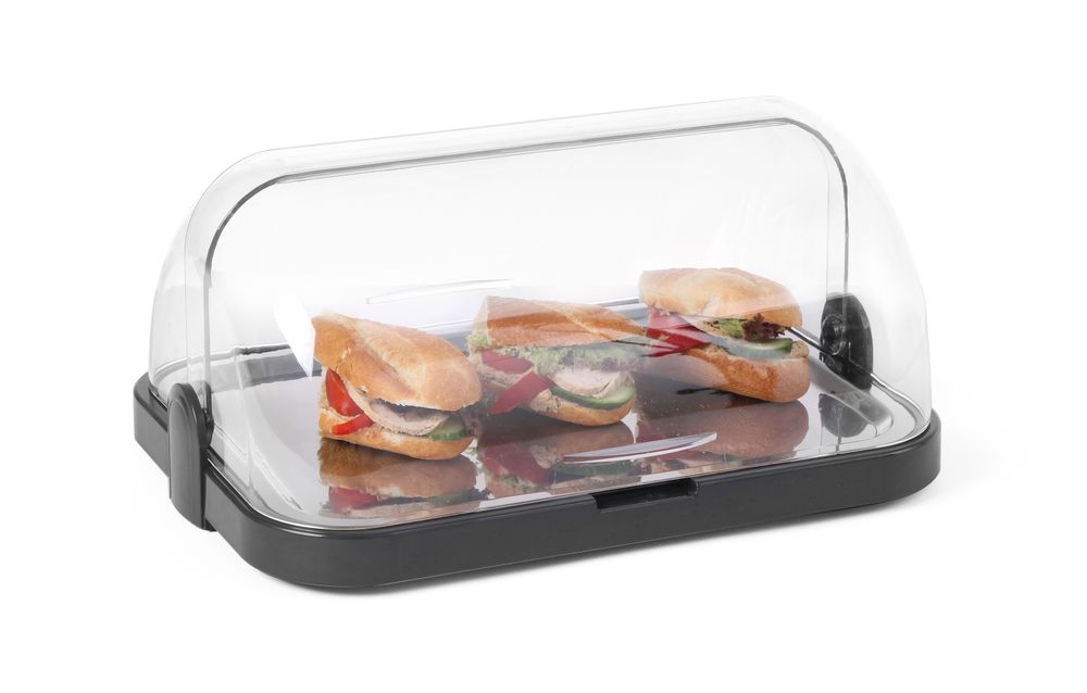 Display di raffreddamento roll-top, singolo HENDI - lunghezza 318 × larghezza 440 × altezza 212 mm | HE871874