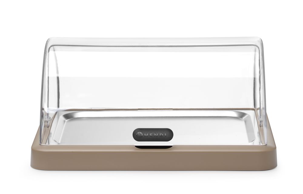 Display di raffreddamento Roll-top Duo UNIQ HENDI - lunghezza 357 × larghezza 475 × altezza 475 mm | HE871959