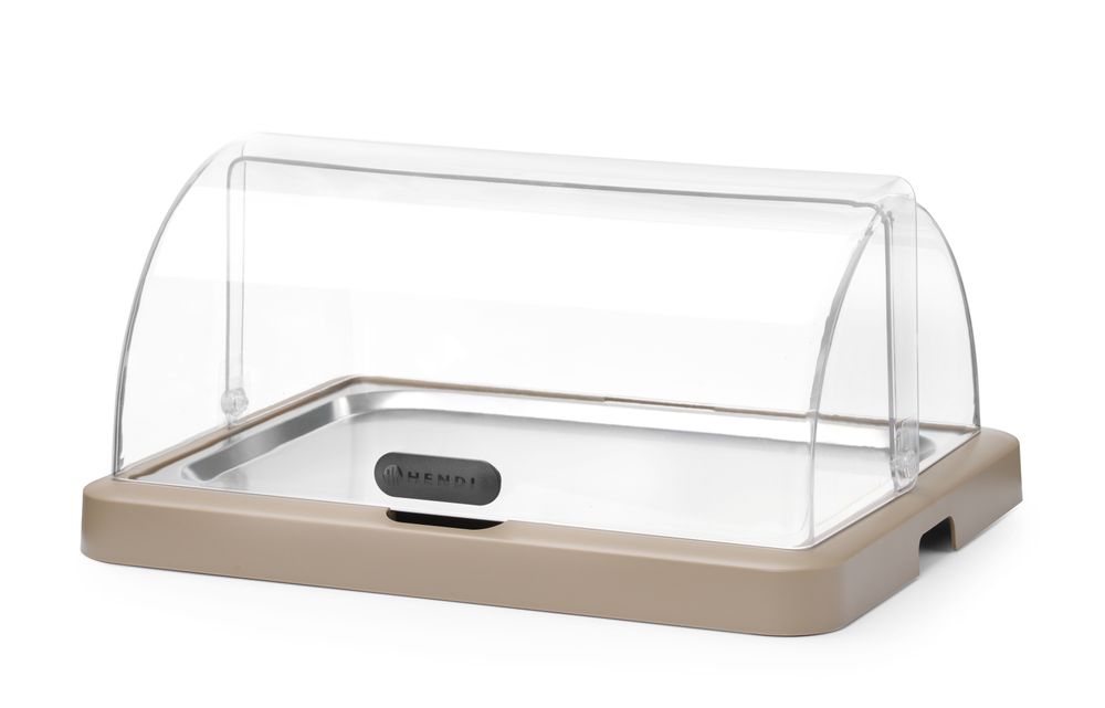 Display di raffreddamento Roll-top Duo UNIQ HENDI - lunghezza 357 × larghezza 475 × altezza 215 mm | HE871942