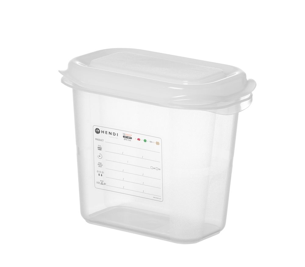 Contenitore GN 1/9, polipropilene HENDI - lunghezza 108 × larghezza 176 × altezza 150 mm | HE873144