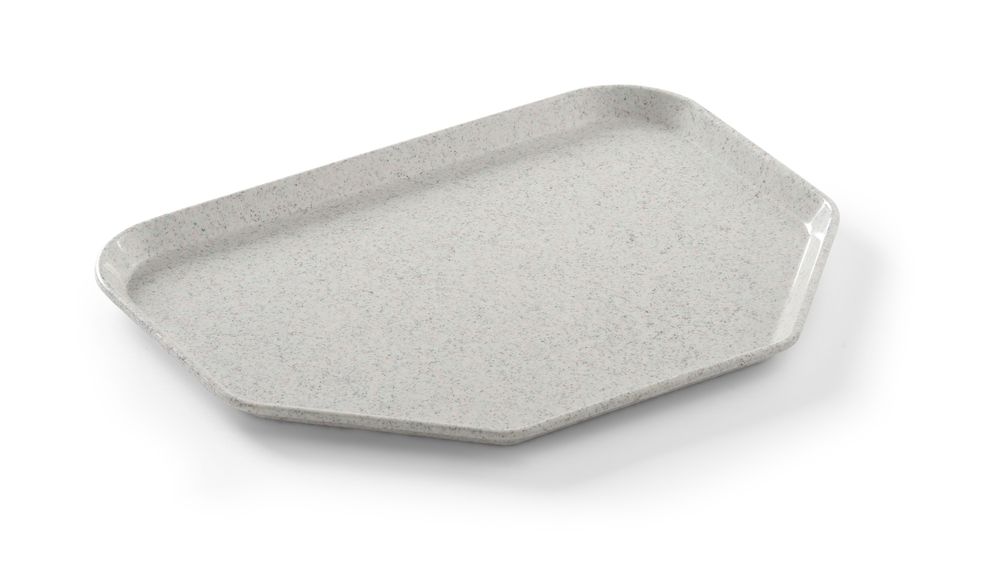 Vassoio, trapezoidale AmerBox - lunghezza 358 × larghezza 458 × altezza 20 mm | HE876657