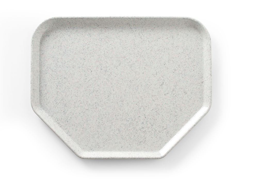 Vassoio, trapezoidale AmerBox - lunghezza 358 × larghezza 458 × altezza 20 mm | HE876657