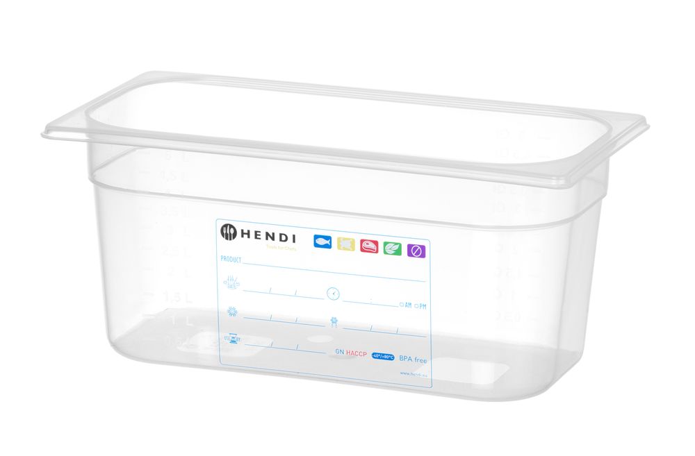 Contenitore Gastronorm 1/3 HENDI - GN GN 1/3 | HE880265