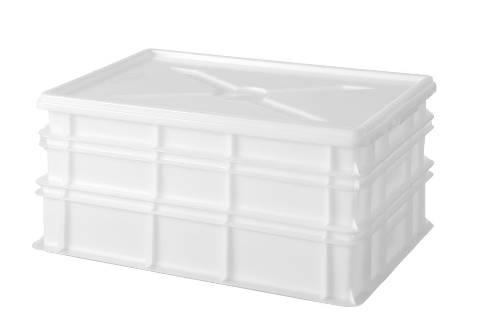 Cassetta per impasto pizza 600x400 AmerBox - lunghezza 595 × larghezza 397 × altezza 72 mm | HE880906