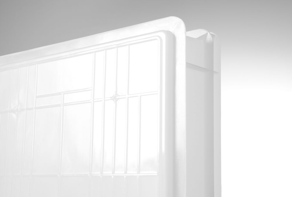 Cassetta per impasto pizza 600x400 AmerBox - lunghezza 397 × larghezza 595 × altezza 91 mm | HE880913