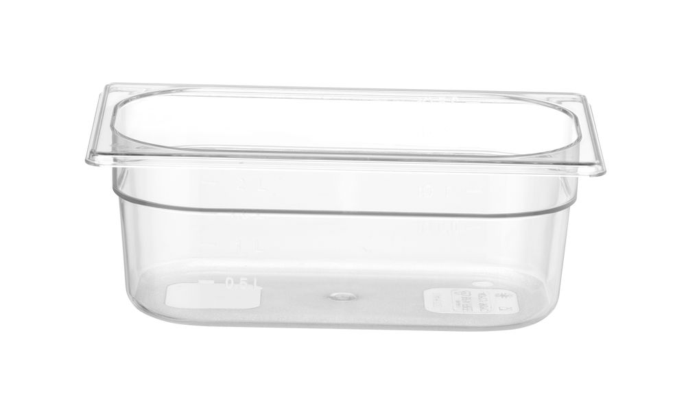 GN 1/4 contenitore COOL HENDI - lunghezza 262 × larghezza 160 × altezza 62 mm | HE882238