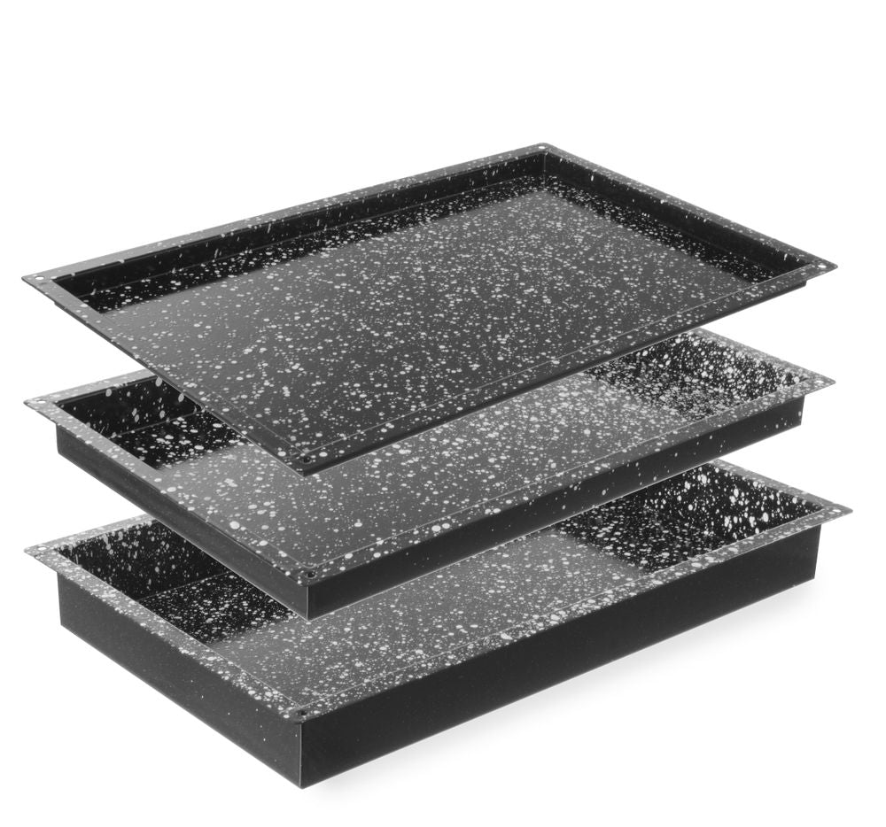 Vassoio CONVECTOMAT CLASSIC GN 1/1 HENDI - lunghezza 530 × larghezza 325 × altezza 80 mm | HE890226