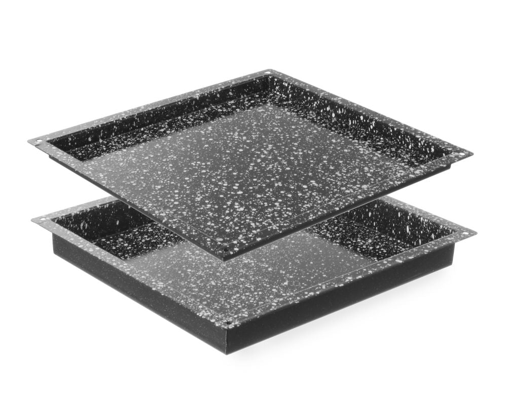 Vassoio CONVECTOMAT CLASSIC GN 2/3 HENDI - lunghezza 323 × larghezza 351 × altezza 21 mm | HE890356