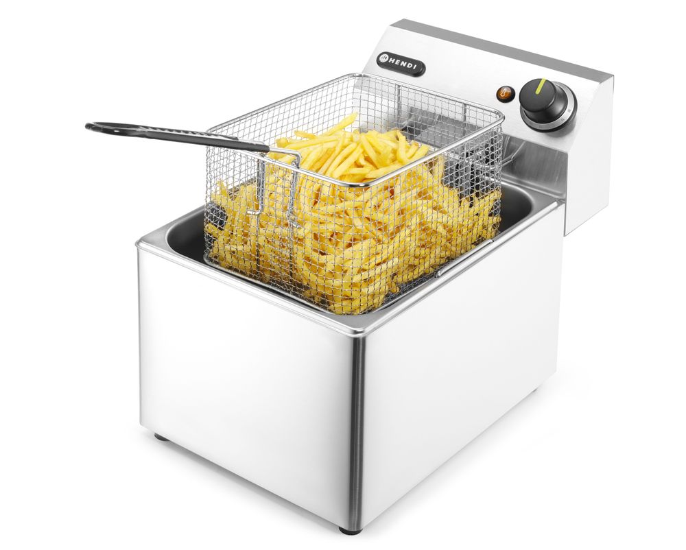 Cestino per friggere HENDI - lunghezza 478 × larghezza 191 × altezza 206 mm | HE930656