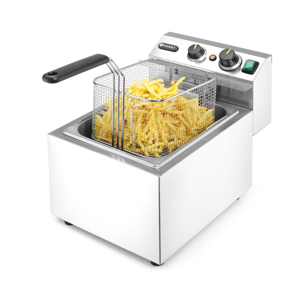 Cestino per friggere HENDI - lunghezza 482 × larghezza 203 × altezza 246 mm | HE933664