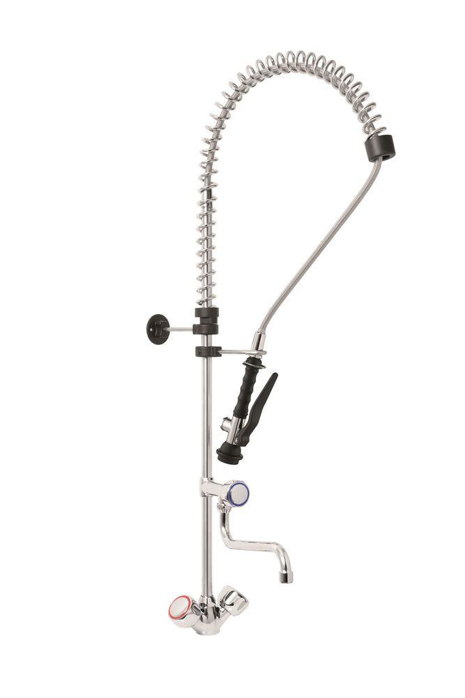 Rubinetto di pre-risciacquo HENDI - lunghezza 500 × larghezza 140 × altezza 1590 mm | HE970515