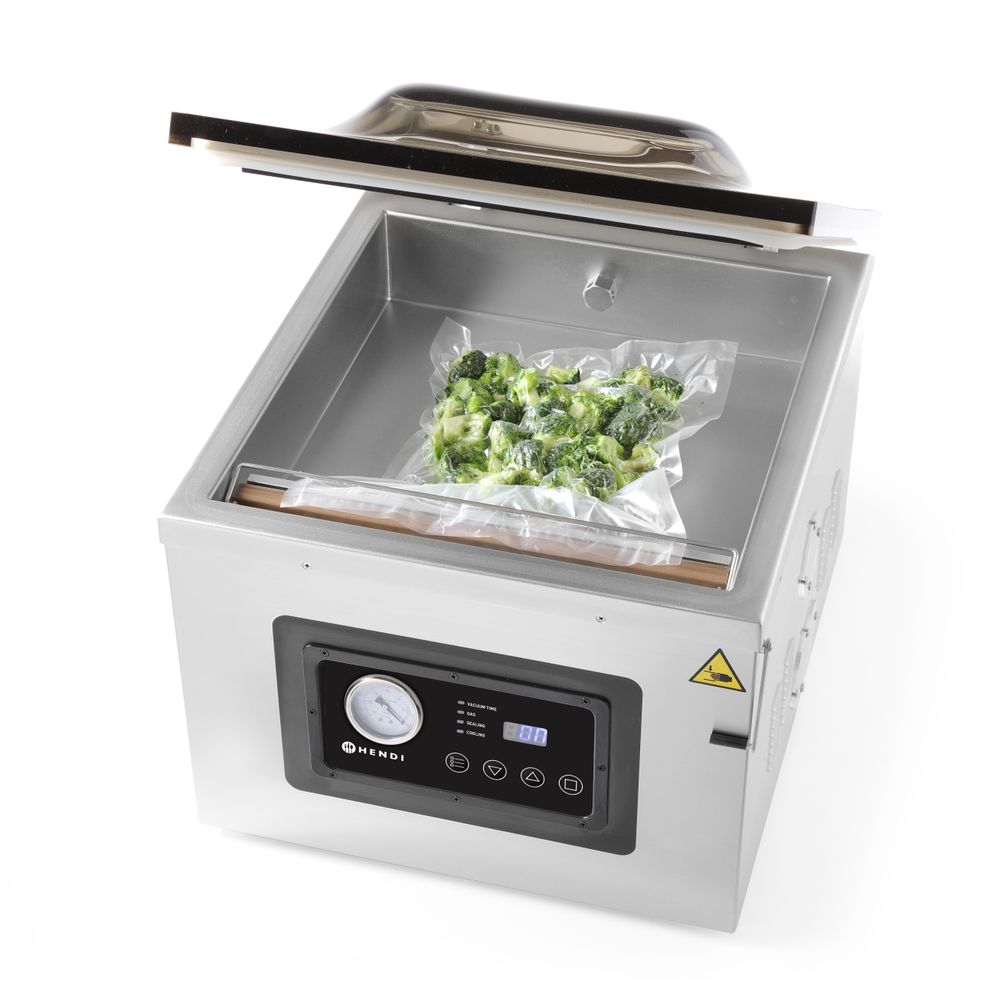 Macchina sottovuoto a campana Profi Line 410 HENDI - lunghezza 625 × larghezza 510 × altezza 455 mm | HE201442