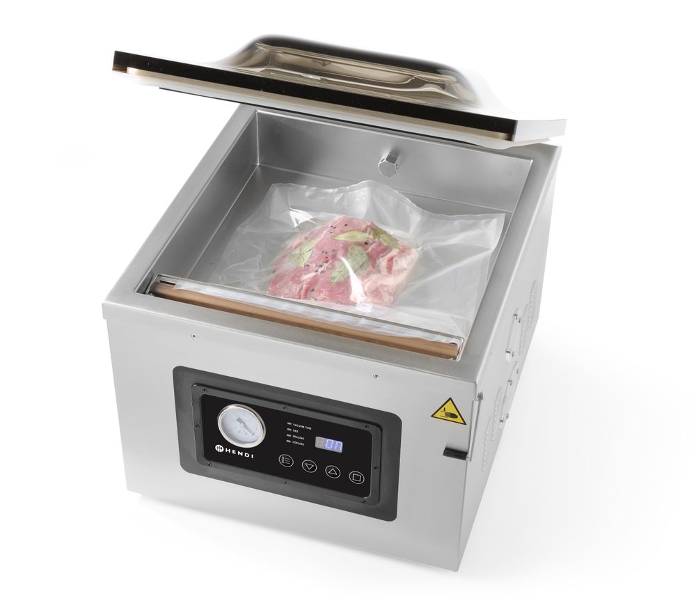 Macchina sottovuoto a campana Profi Line 410 HENDI - lunghezza 625 × larghezza 510 × altezza 455 mm | HE201442
