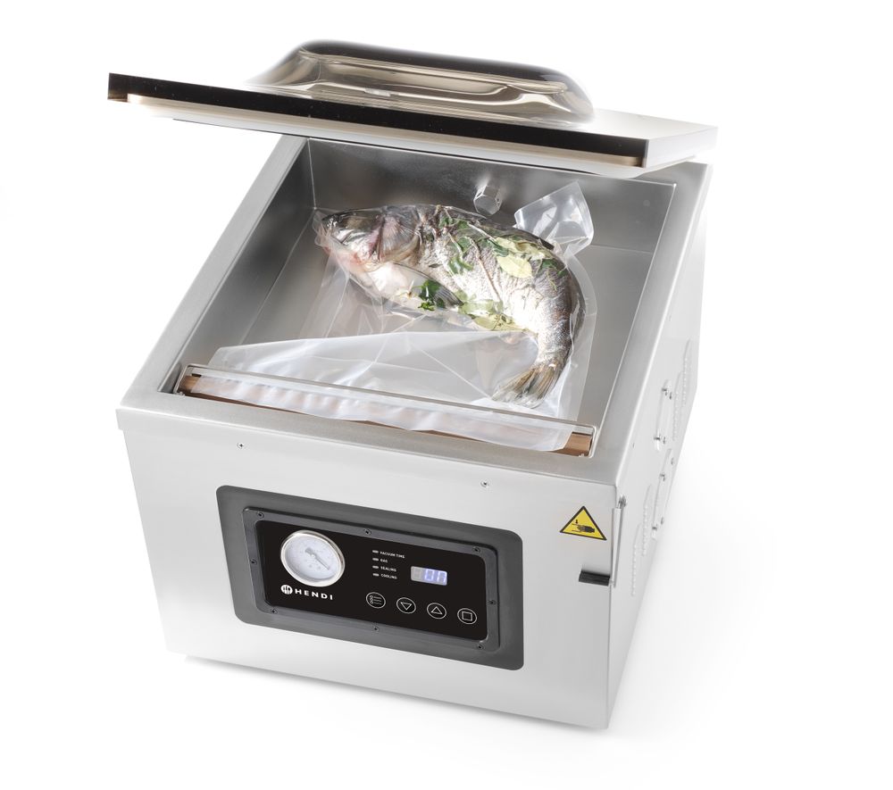 Macchina sottovuoto a campana Profi Line 410 HENDI - lunghezza 625 × larghezza 510 × altezza 455 mm | HE201442