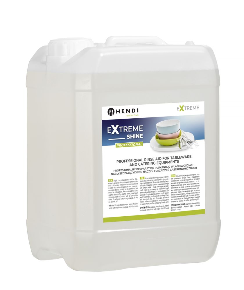 Brillantante Extreme Shine Professional per stoviglie e attrezzature per catering HENDI | HE975015