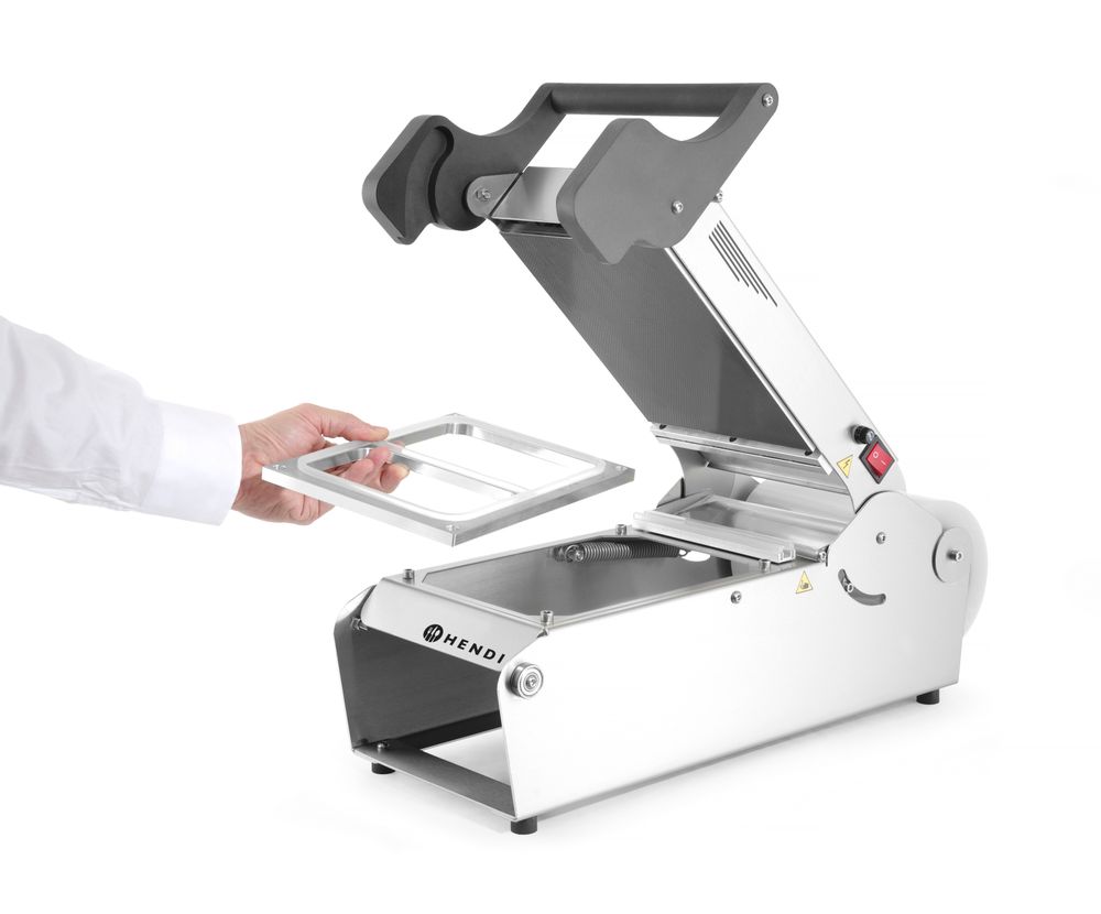 Sigillatrice a vassoio Supreme HENDI - lunghezza 640 × larghezza 292 × altezza 250 mm | HE976722