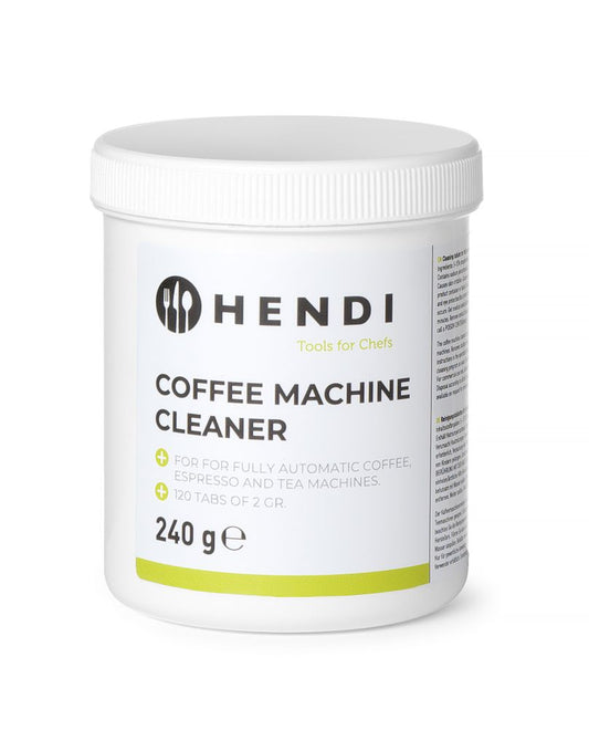 Detergente per macchine da caffè automatiche, 120 pastiglie. HENDI - lunghezza 15 × larghezza 15 × altezza 8 mm | HE976739