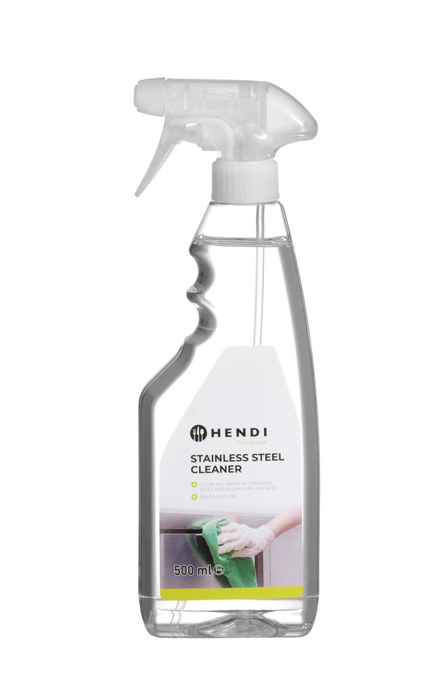 Detergente per acciaio HENDI - lunghezza 78 × larghezza 45 × altezza 188 mm | HE976784