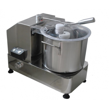  Cutter HR-6 - Cutter professionale 6 litri in acciaio inox