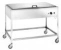 Scaldategami carrellato capac. 1x1/1 GN mm.490x600x900 h. INOX BIM, codice SB.200. Immagine rappresentativa della serie; fare riferimento alla descrizione del modello.