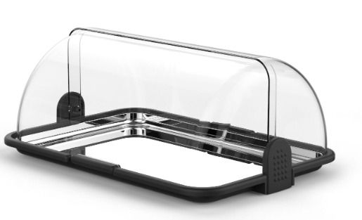 Display Roll Top HENDI - lunghezza 310 × larghezza 462 × altezza 208 mm | HE871775