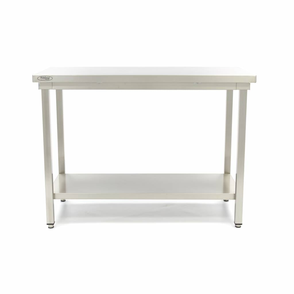 Tavolo in Acciaio Inox - 60 x 70cm - Altezza Regolabile – MAXIMA 09364000
