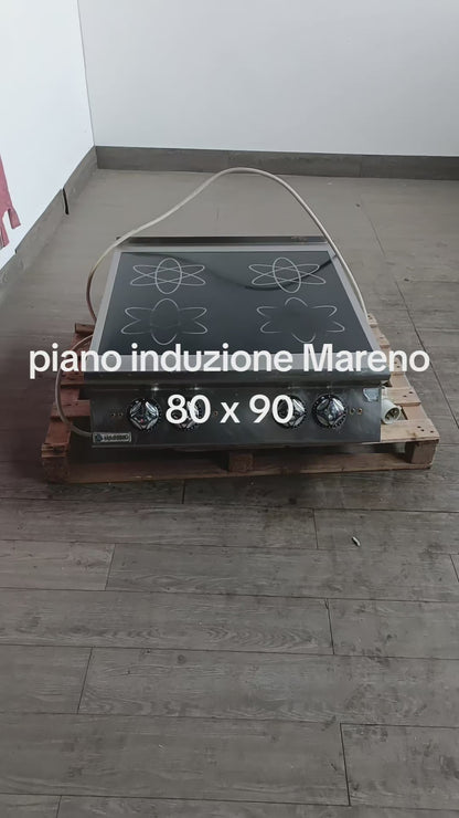 Piano Induzione Professionale Mareno NI98TE 4 Fuochi 900x800 | Cucina Ho.Re.Ca