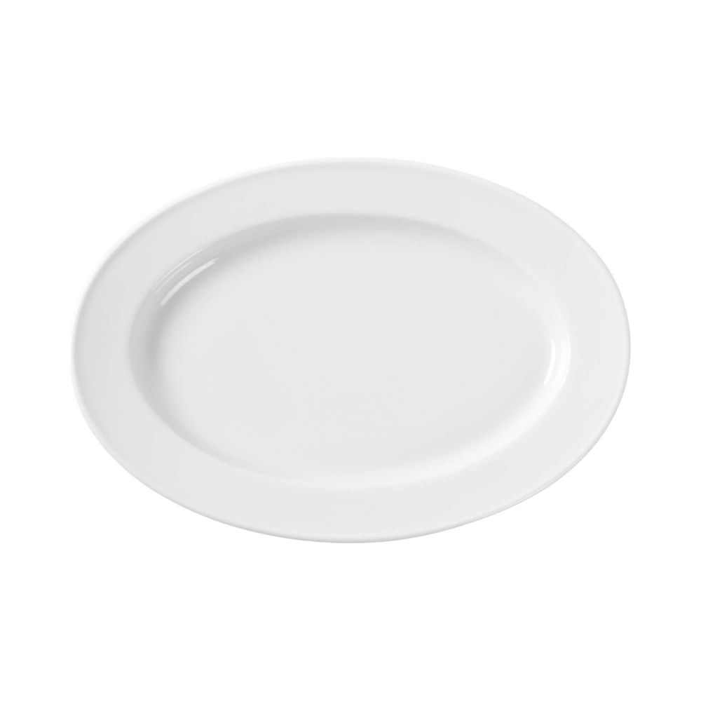 Piatto ovale HENDI - lunghezza 233 × larghezza 336 × altezza 31 mm | HE799444