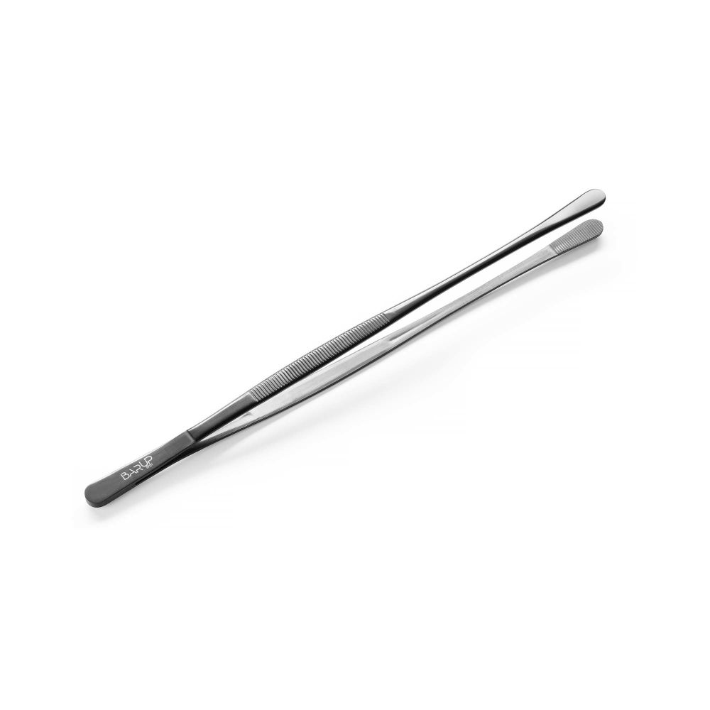 Pinzetta a punta tonda BarUp - lunghezza 40 × larghezza 12 × altezza 308 mm | HE680216