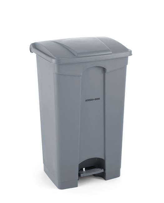 Contenitore con apertura a pedale AmerBox - lunghezza 410 × larghezza 495 × altezza 660 mm | HE691151