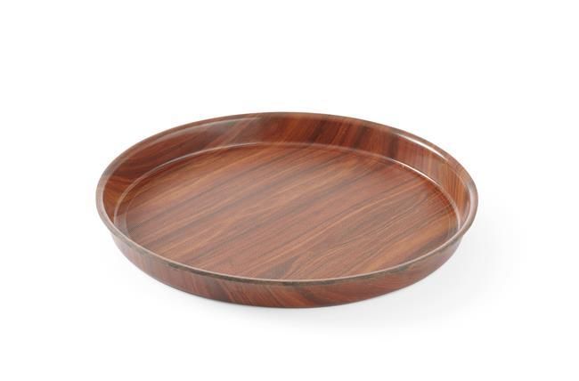 Vassoi da servizio wood form AmerBox - Ø 360 mm | HE507766
