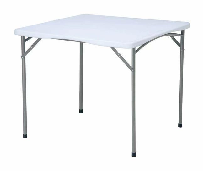 Tavolo da buffet AmerBox - lunghezza 877 × larghezza 877 × altezza 740 mm | HE810347