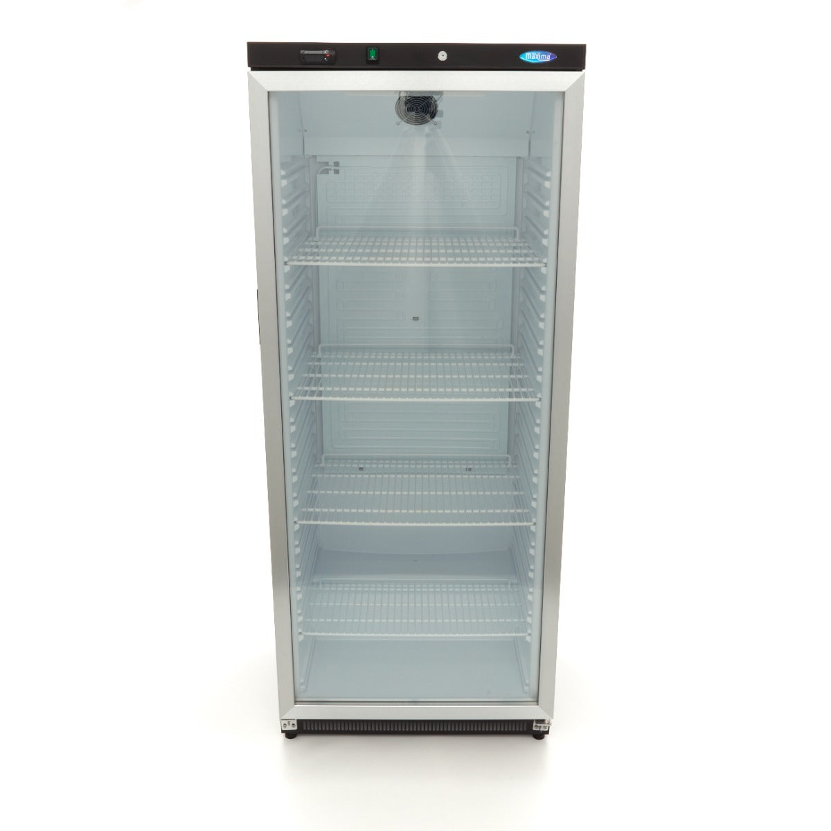 Frigorifero - 600L - Nero - con Porta in Vetro – MAXIMA 09405032 – dettaglio 2