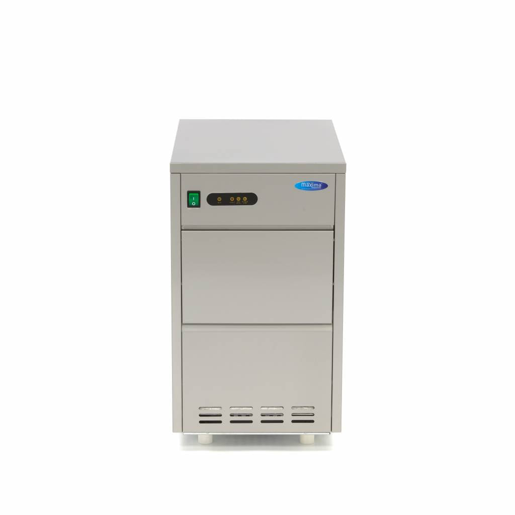 Macchina del Ghiaccio - 30 kg/giorno - Triturato/in Scaglie - Raffreddato ad Aria – MAXIMA 09300136 – dettaglio 2