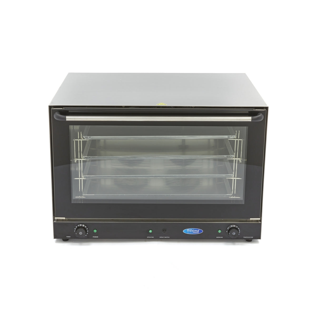 Forno a Convezione - Vapore - adatto a 4 Teglie (60 x 40cm) - Timer Incorporato – MAXIMA 09362250 – dettaglio 2