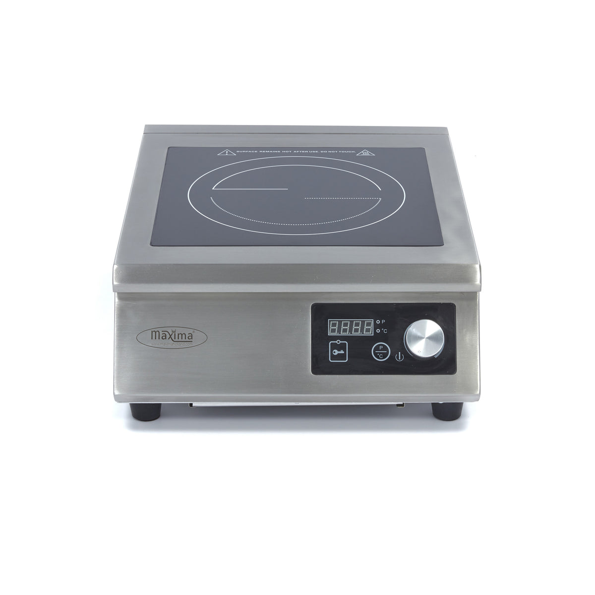 Piano a Induzione - Ø26cm - 5000W - 400V – MAXIMA 09371010 – dettaglio 2