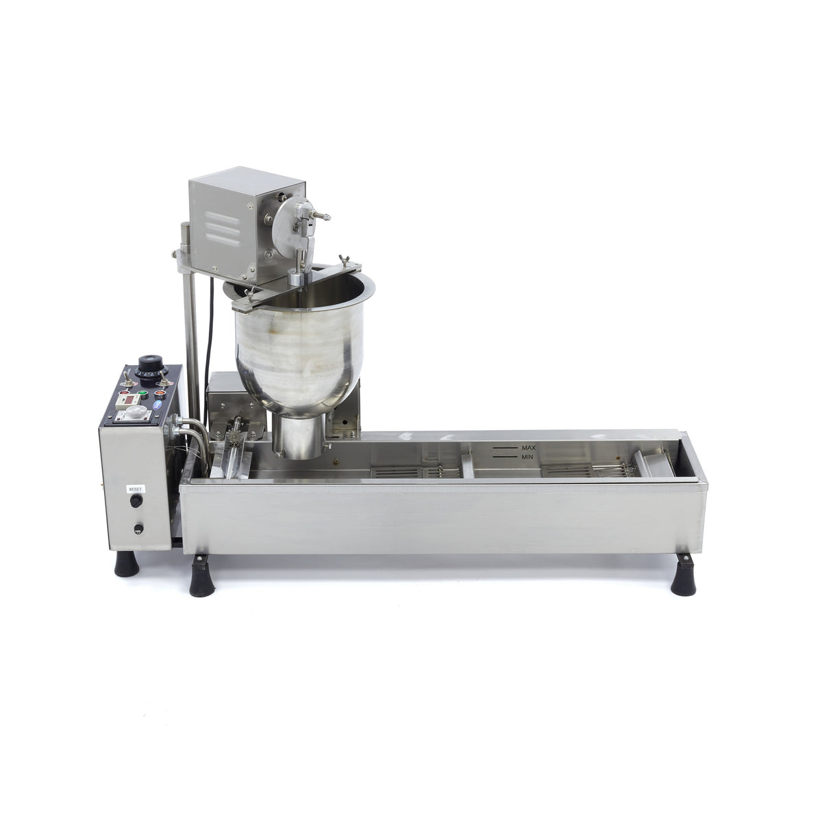 Macchina per Ciambelle - 450 Ciambelle/ora - Automatica - Friggitrice con Sistema di Rotazione – MAXIMA 09374000 – dettaglio 2