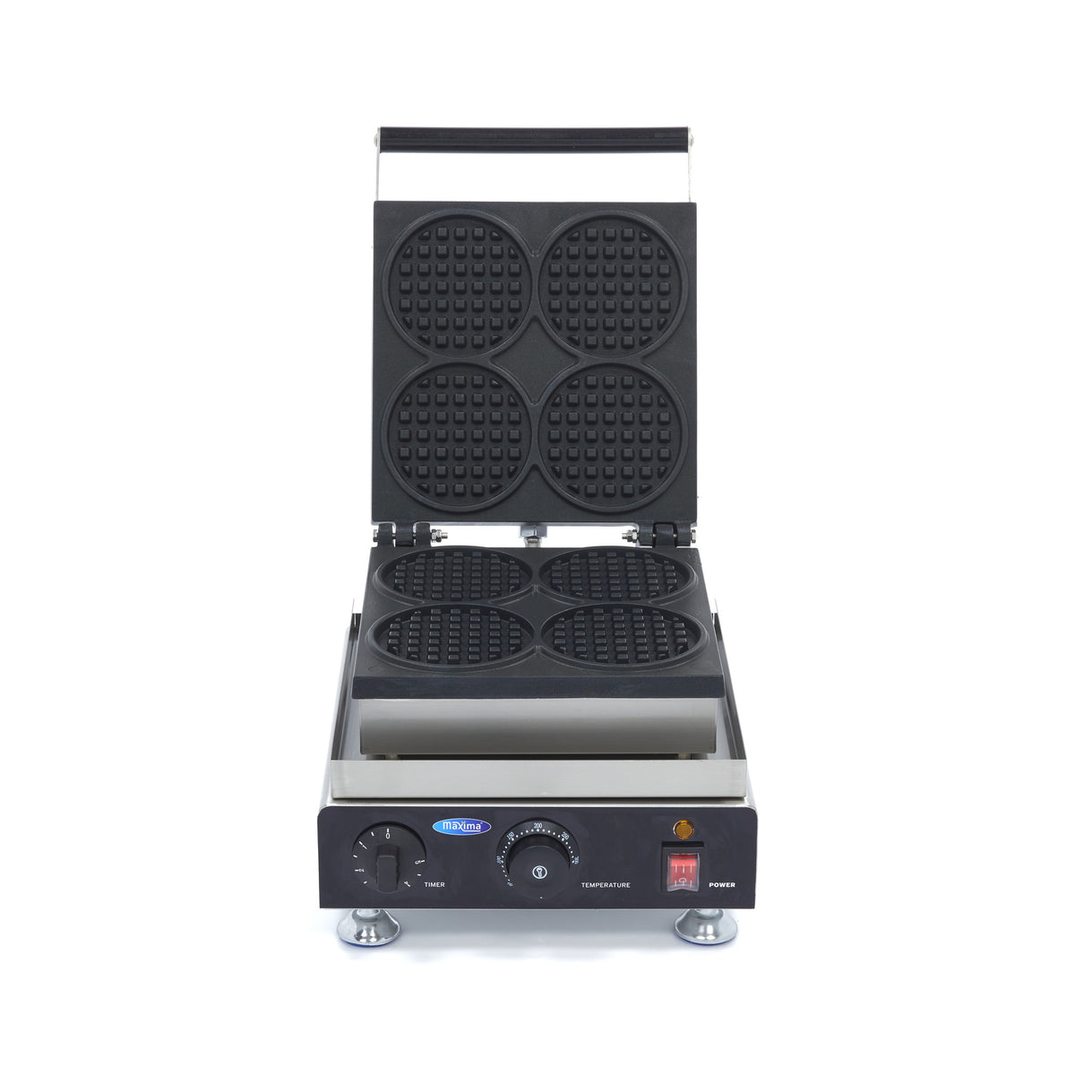 Piastra per Waffle - 4 Waffle - Mini Round – MAXIMA 09374204 – dettaglio 2