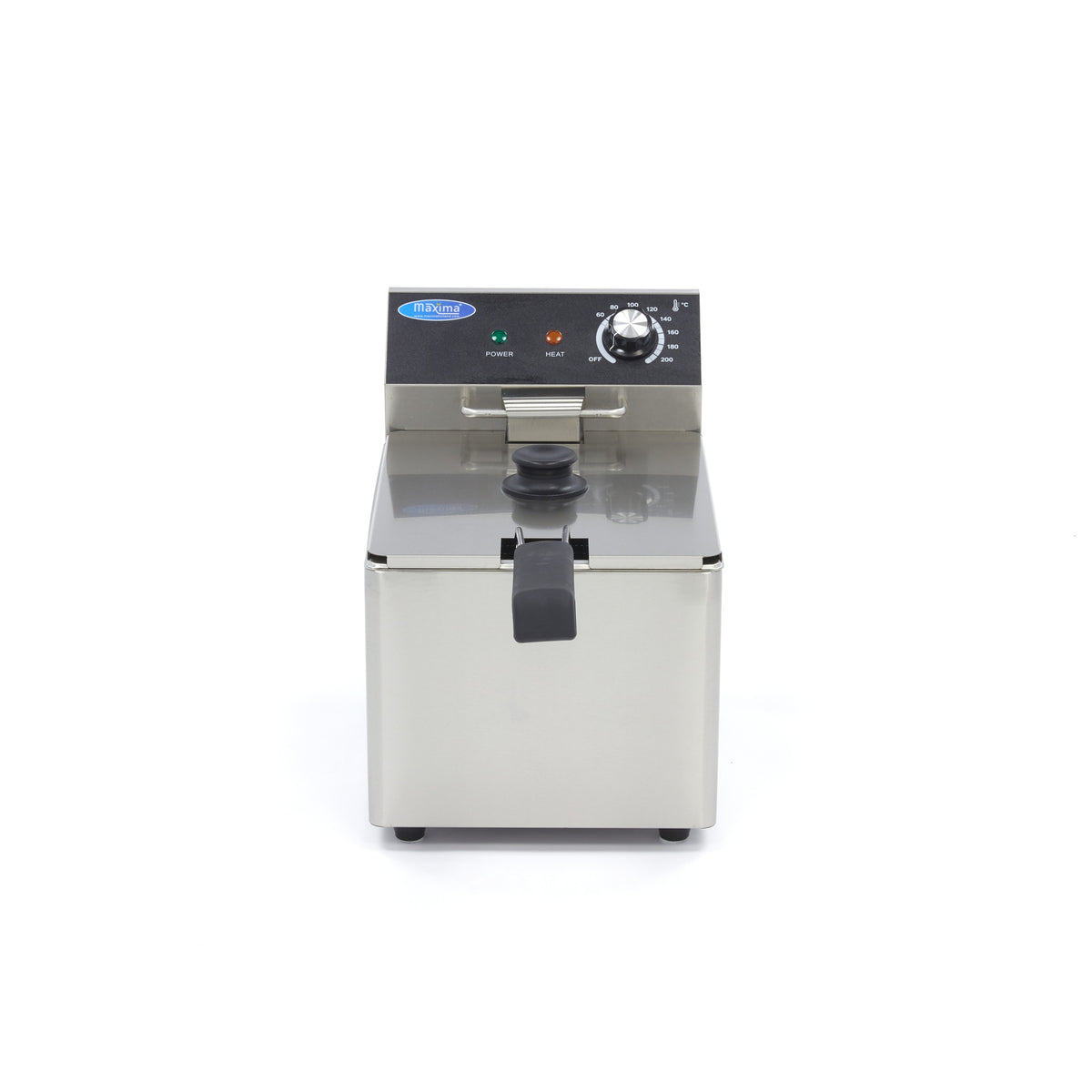 Friggitrice - 8L - 1 Cestello - fino a 1,4kg di Patatine Fritte – MAXIMA 09365215 – dettaglio 2