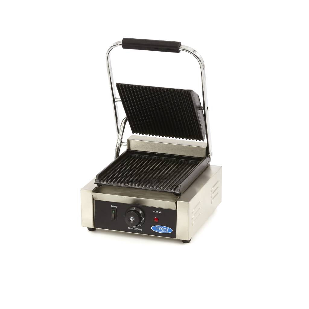 Griglia a Contatto - Scanalato - Piastra a Singola Griglia - 22cm – MAXIMA 09300430