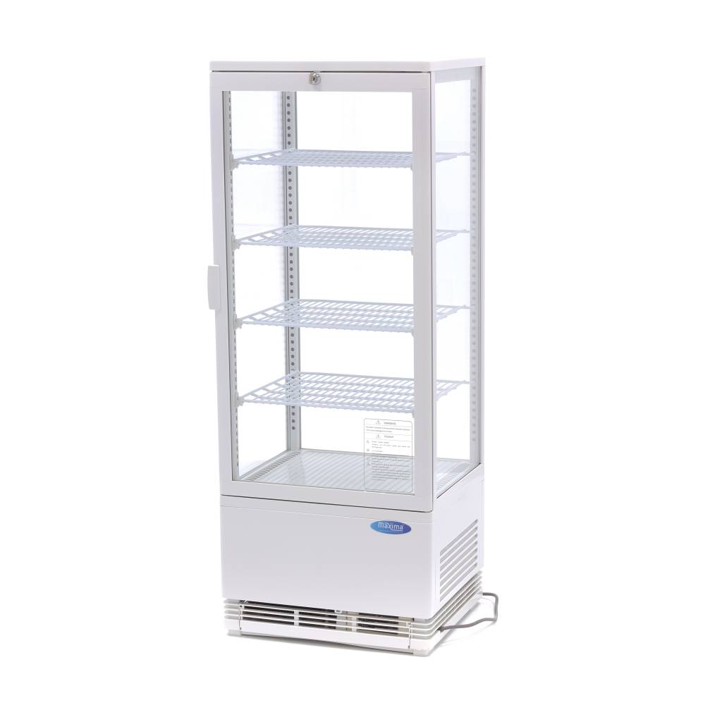 Vetrina Refrigerata - 98L - 43cm - Bianco – MAXIMA 09400810