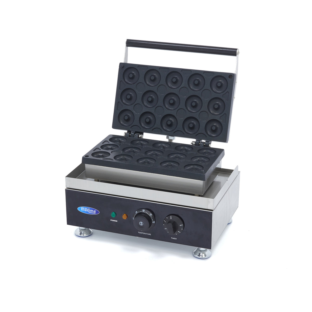 Macchina per Ciambelle - 15 mini Ciambelle - Ø5cm - con Timer Incorporato – MAXIMA 09374012