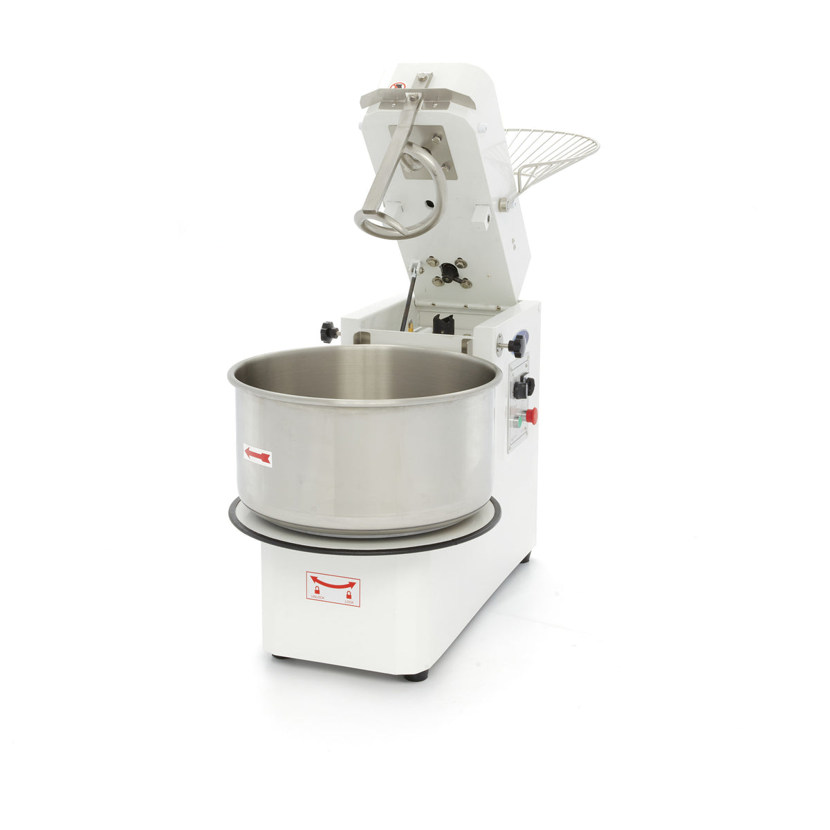 Impastatrice - 50L - 30kg di Pasta - 2 Velocità - Vasca Estraibile - 400V – MAXIMA 09361908 – dettaglio 2